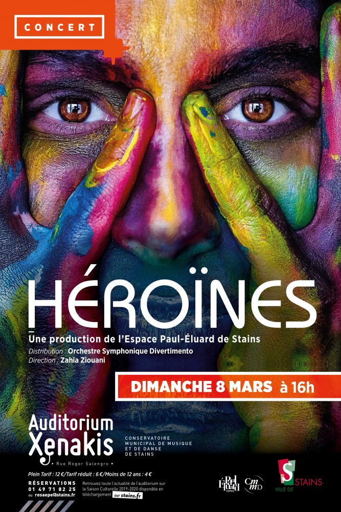 concert héroïnes - auditorium xenakis - Ville de Stains