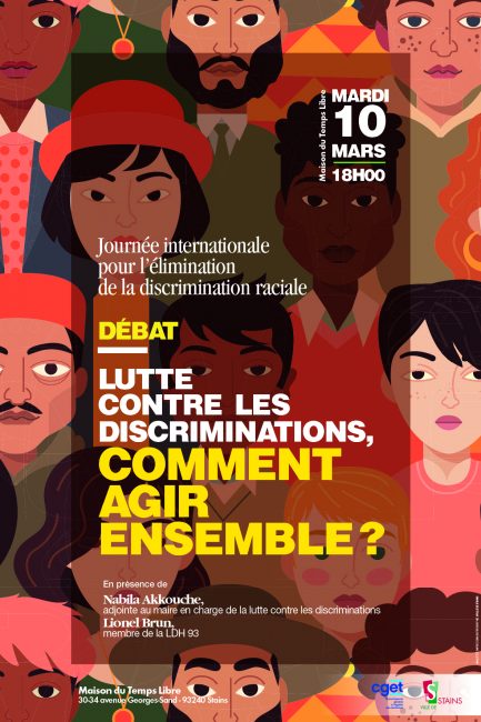 Debat - Lutte contre les discriminations - Ville de Stains