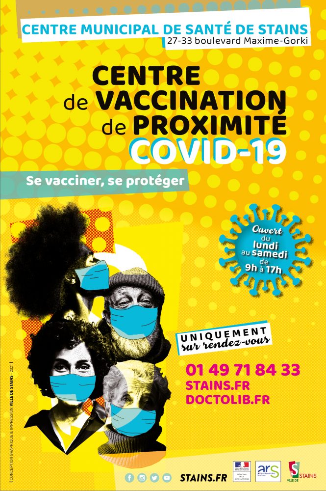 Vaccination Covid-19 - Inscrivez-vous sur liste d'attente - Ville de Stains
