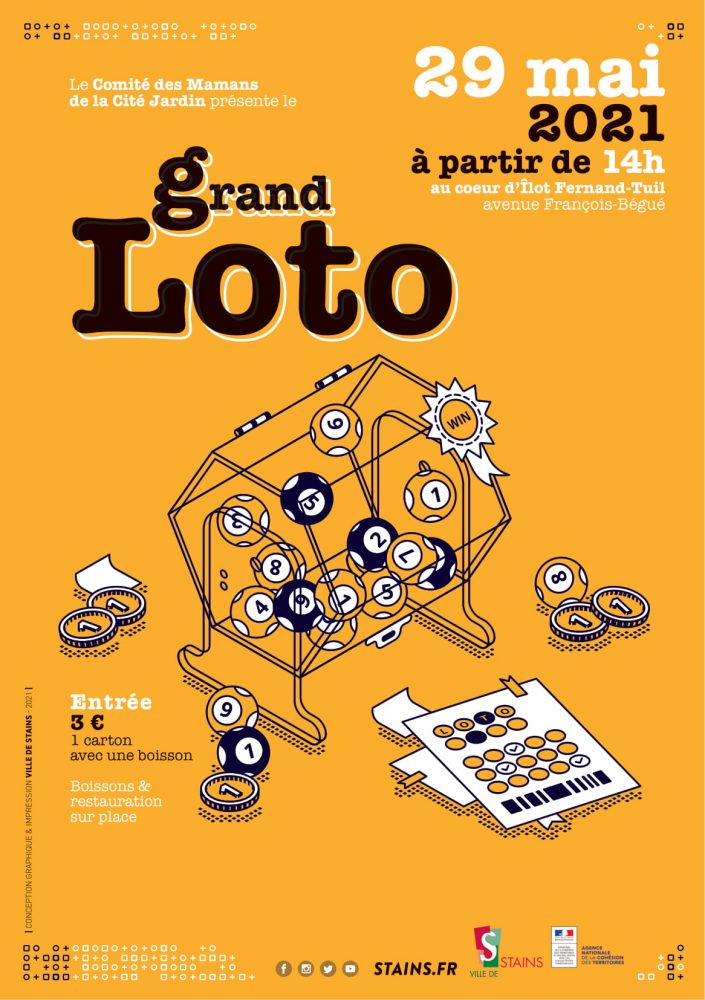 Grand Loto du Comité des Mamans de la Cité Jardin - Ville de Stains