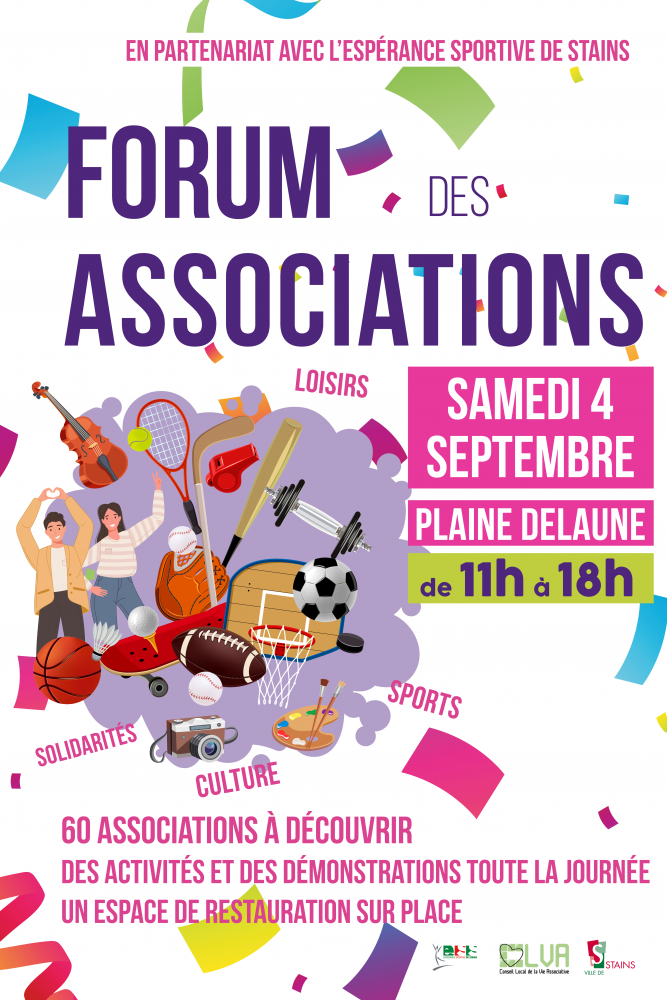 Forum des associations 2021 - Ville de Stains