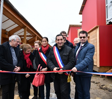 Inauguration centre d'hébergement "Le Mesnil" - Ville de Stains