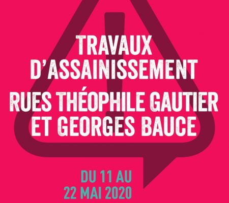 travaux d'assainissement mai 2020 - Ville de Stains