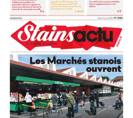 couverture Stains Actu N°1030