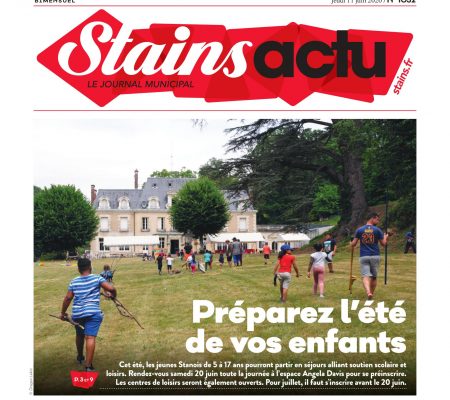 Couverture Stains Actu N°1032 - Ville de Stains