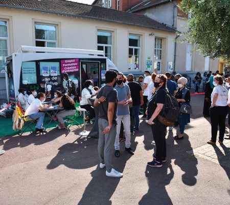 Derniers arrëts du Bus de l'initiative - Ville de Stains