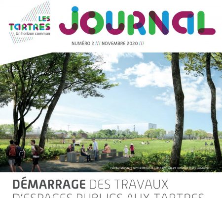 Couverture Journal N°2 - Les Tartres / Un horizon commun - Ville de Stains