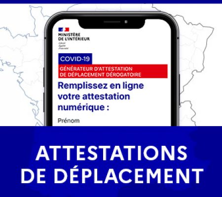 Crise sanitaire - Téléchargez votre attestation dérogatoire ! - Ville de Stains