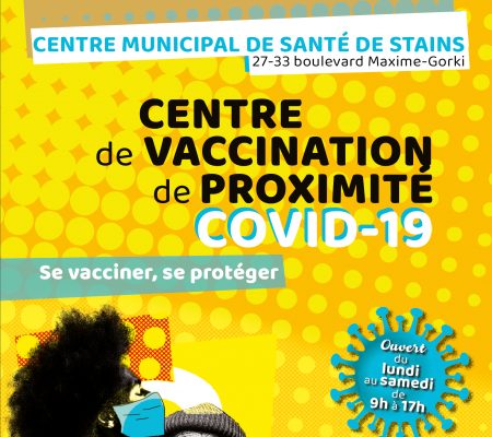 Vaccination Covid-19 - Inscrivez-vous sur liste d'attente - Ville de Stains
