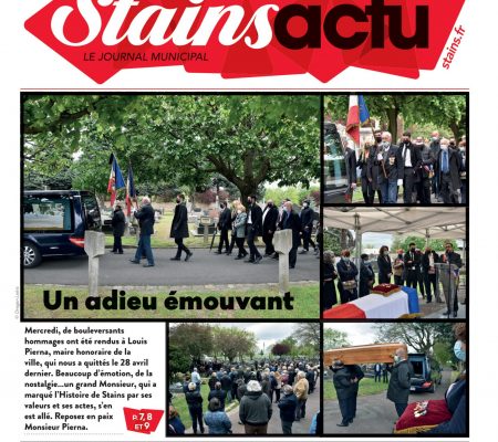 Couverture Stains Actu N°1054