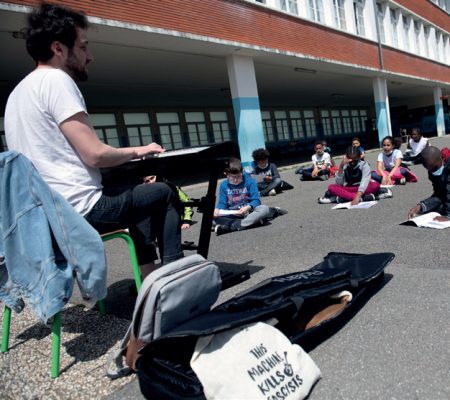 Zebrock - Corps Météore et les élèves de Jean-Rostand - Ville de Stains