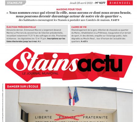 Stains Actu N°1077 page 1