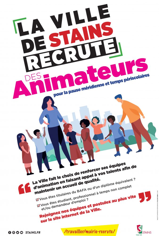 La Ville De Stains Recrute Des Animateurs - Ville De Stains