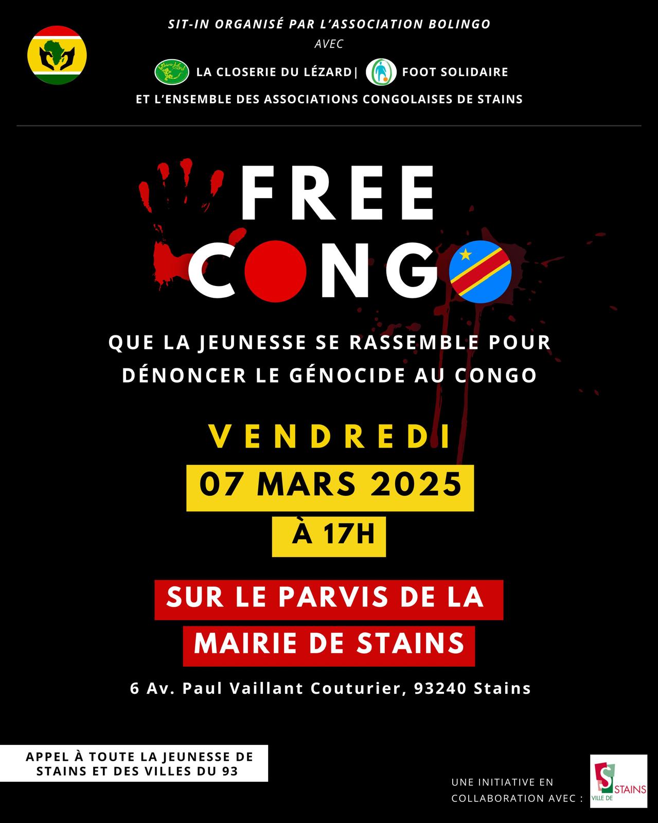 free congo stains 7 mars 2025